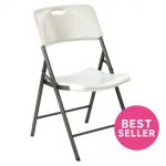 LIFETIME White Folding Chair