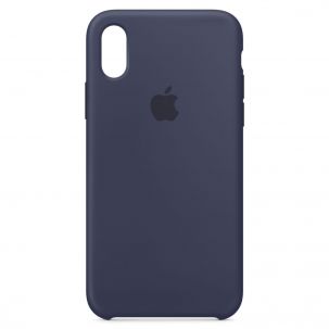 iPhone X Silicone Case – Midnight Blue